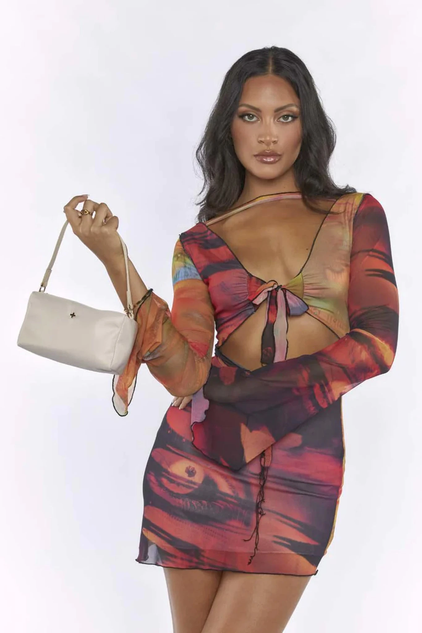 Peta And Jain Delta Shoulder Bag Bisque - Image 2