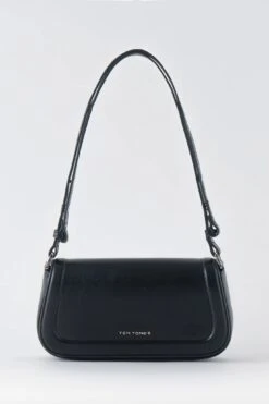TEN TONES Bruno Baguette Bag Black