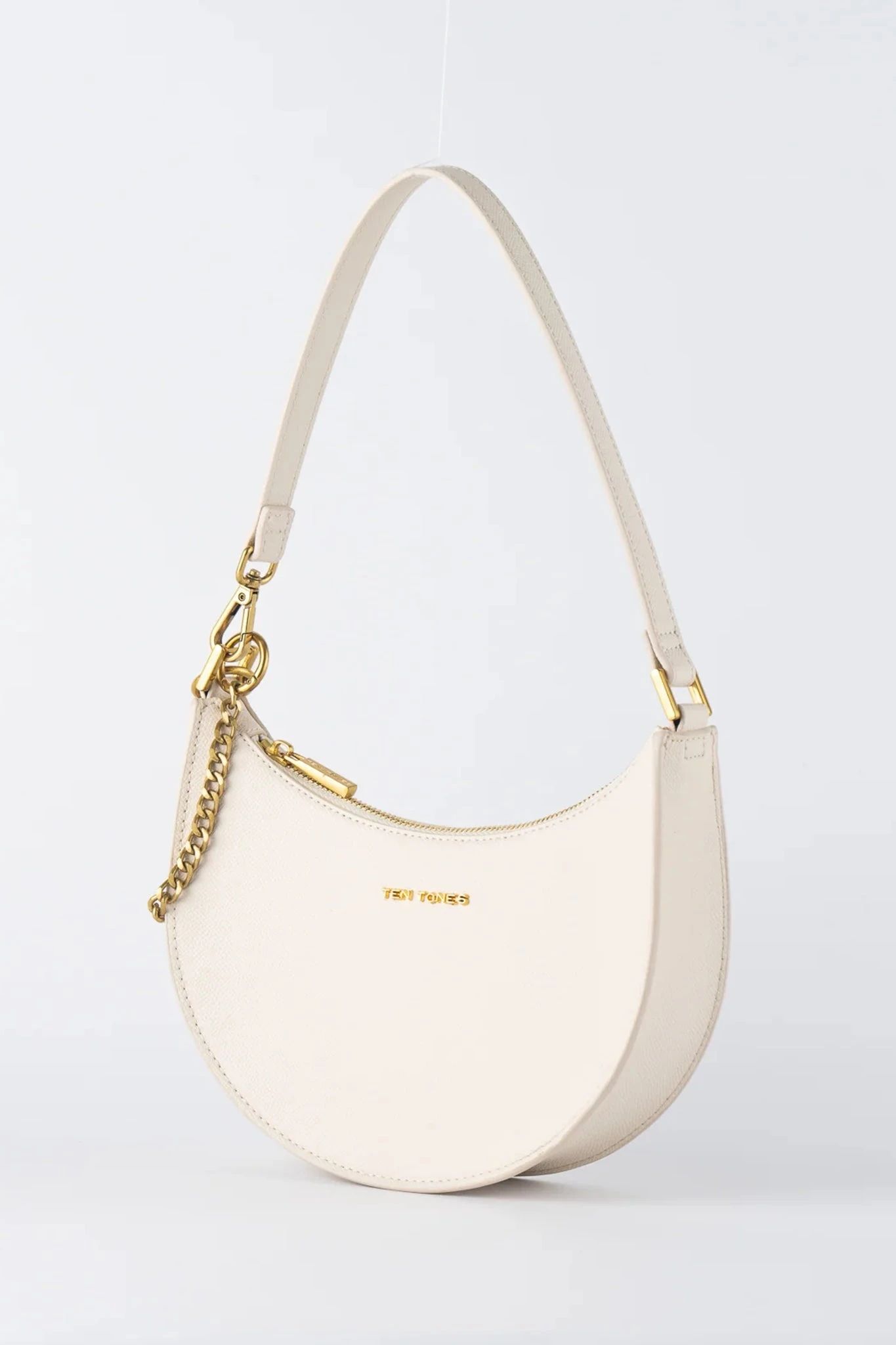 TEN TONES Grayson Moon Bag White - Image 3