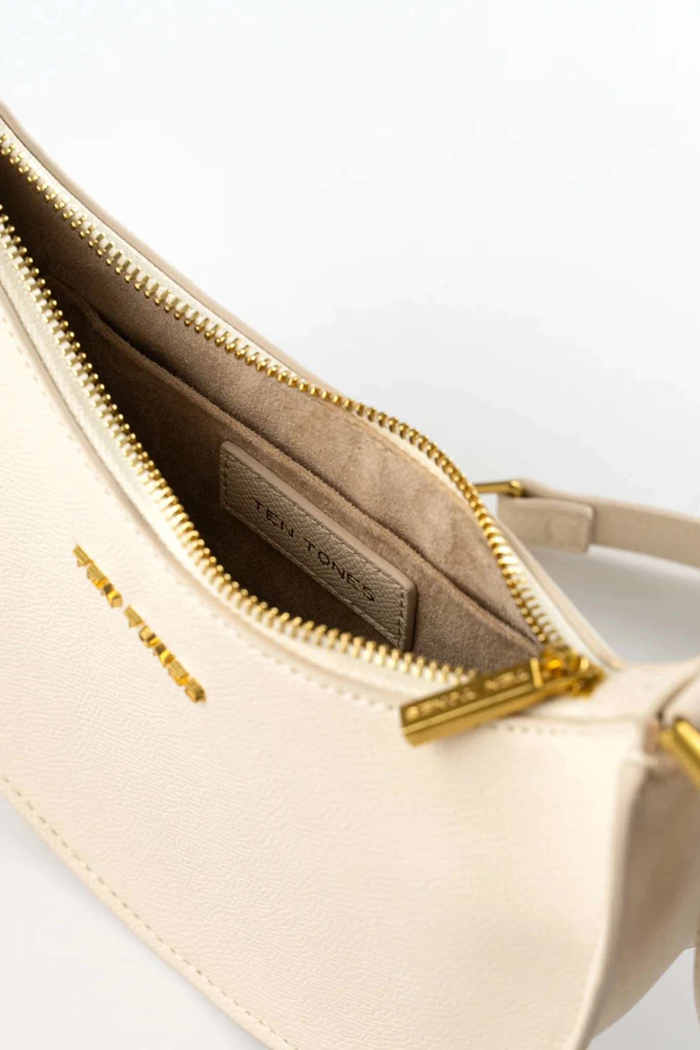 TEN TONES Grayson Moon Bag White - Image 5