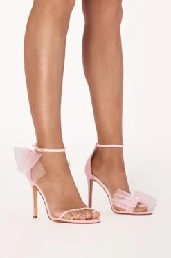 Billini Tyla High Stiletto Heel Ballet Pink