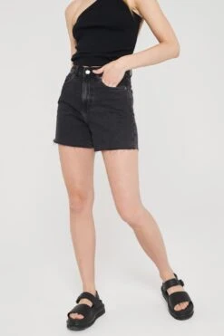 Dr. Denim Dr Denim Nora Shorts Black Retro