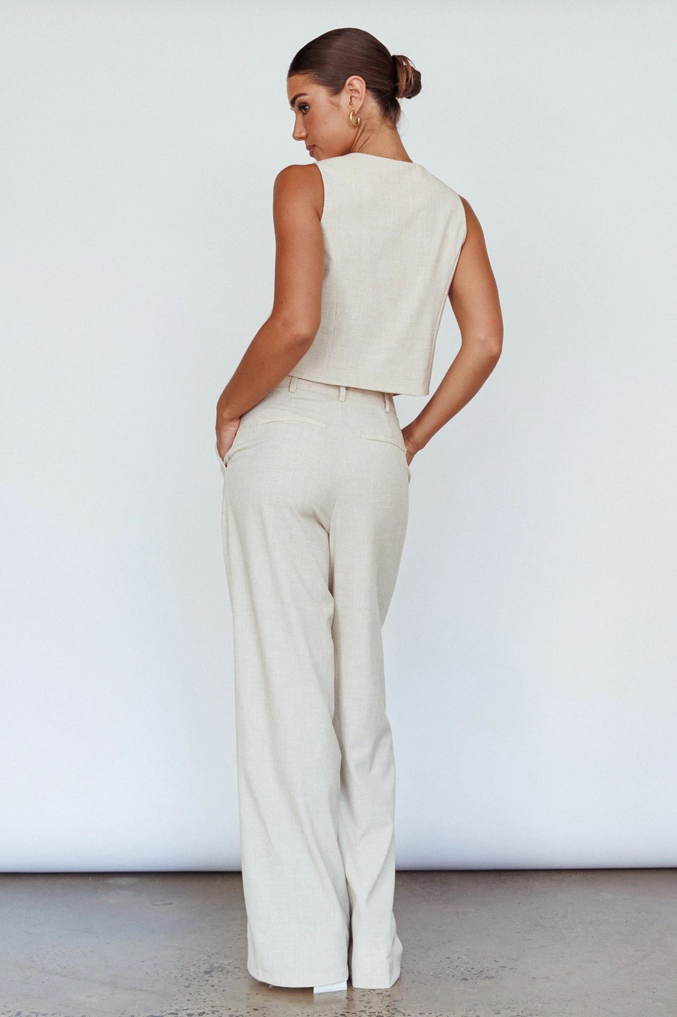 Times Square Trouser Pants Natural - Image 2