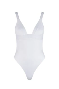 VDM Olivia White Rib One-Piece Swimsuit